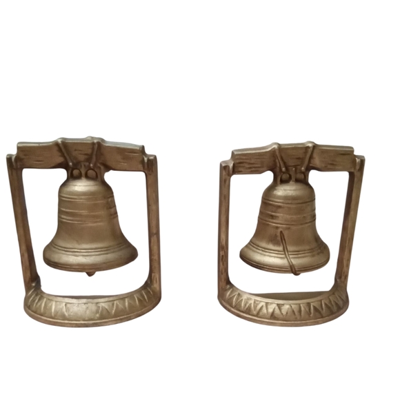 Other - Liberty Bell Brass Bookends
